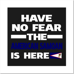 American Samoan Is Here Posters and Art